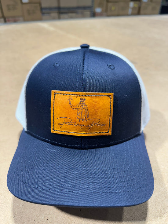 Leather Patch Trucker Hats
