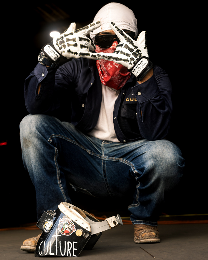 Skeleton Tig Welding Gloves