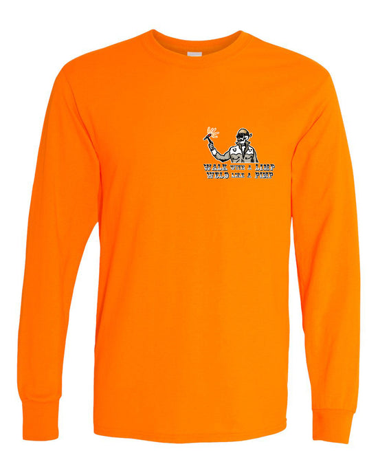 Walk With A Limp Weld Like A Pimp Long Sleeve T-Shirt